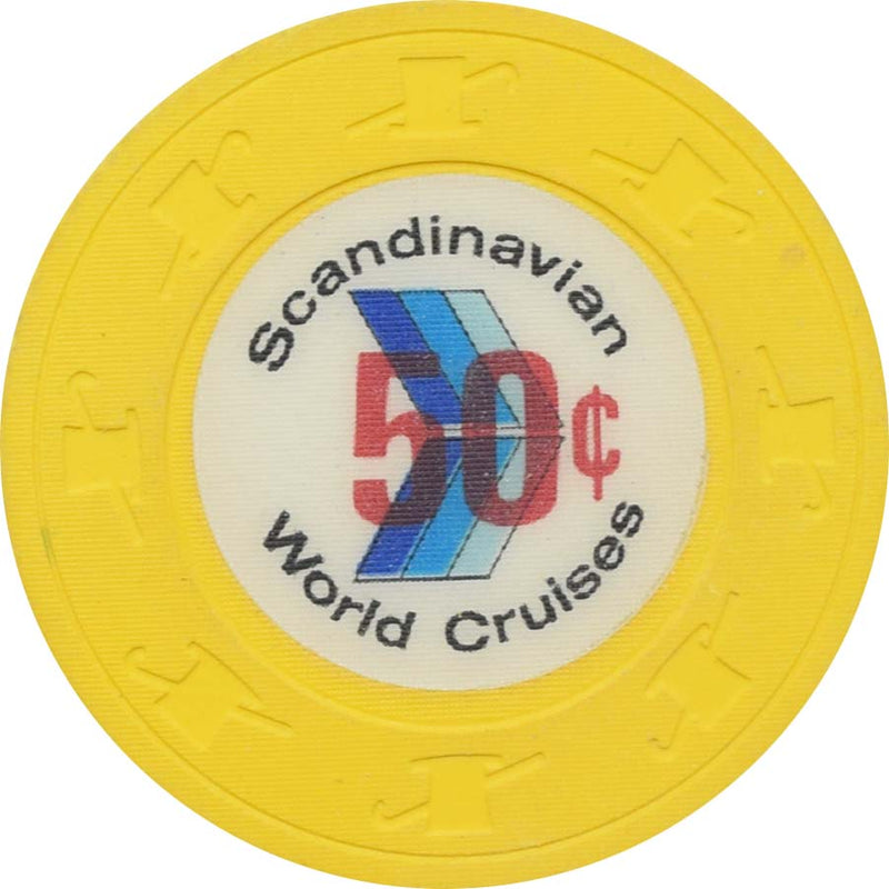 Scandinavian World Cruises 50 Cent Chip