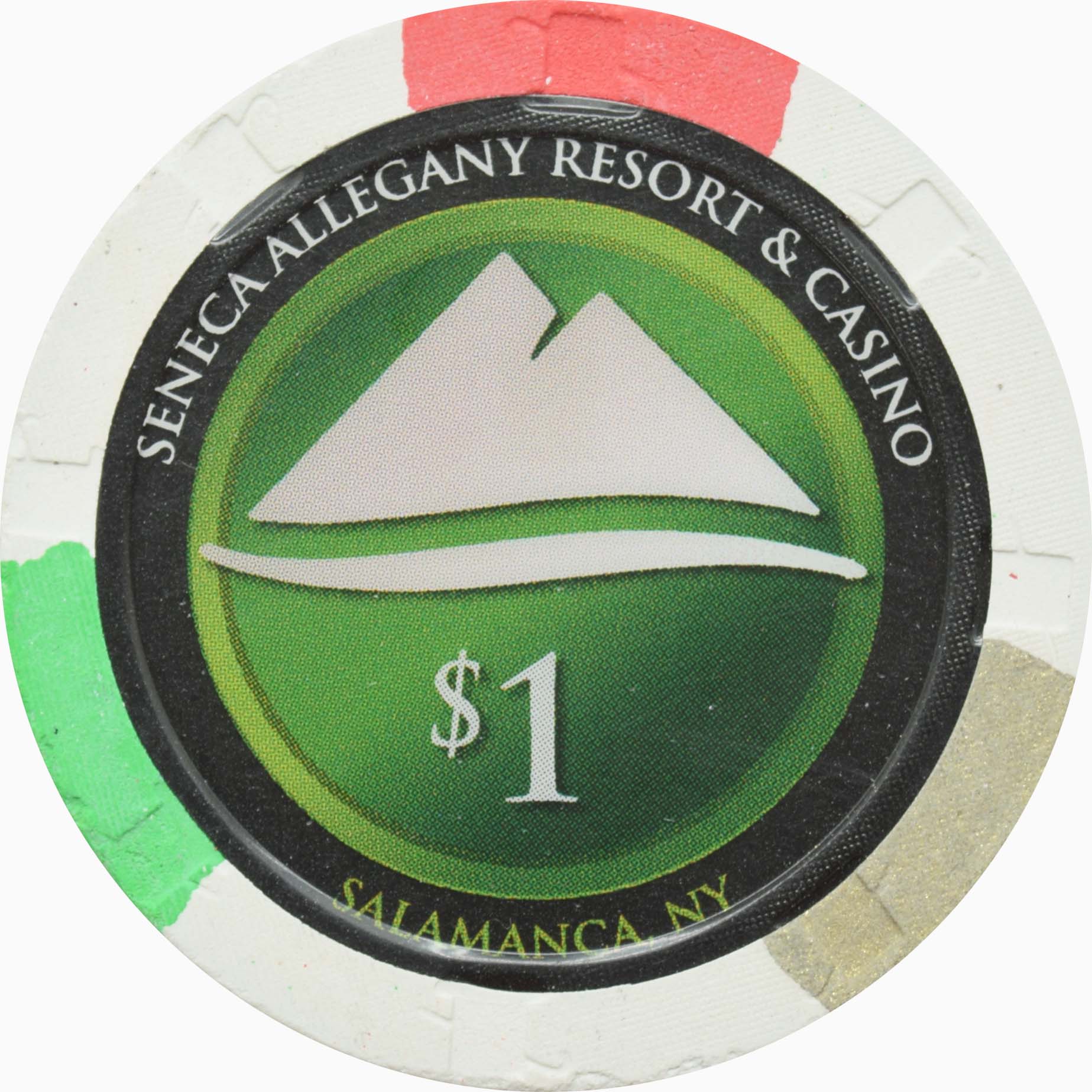 Seneca Allegany Casino Salamanca New York $1 Chip 2019