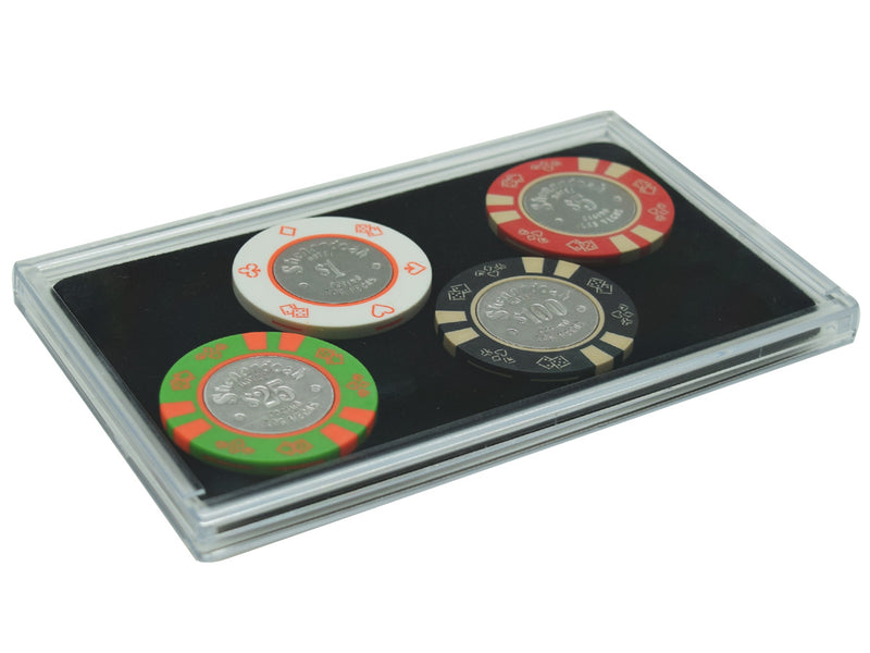 Shenandoah Casino 4 Chip Set - $1, $5, $25, $100