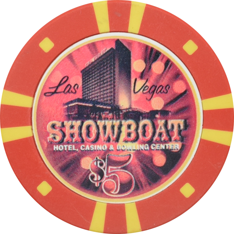 Showboat Casino Las Vegas Nevada $5 Millennium Chip 1999