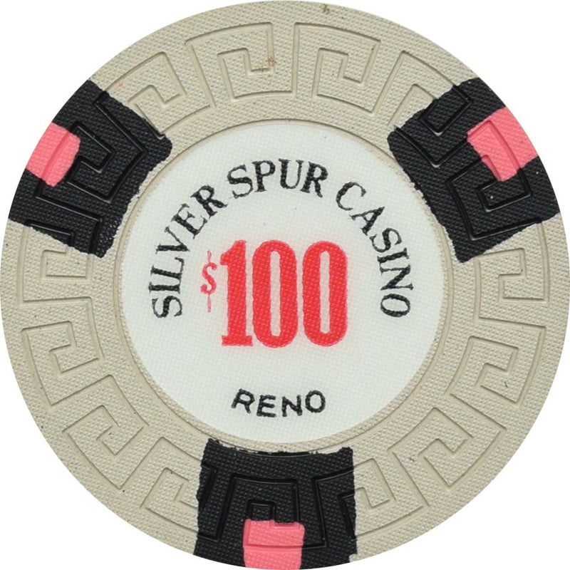 Silver Spur Casino Reno Nevada $100 Chip 1968