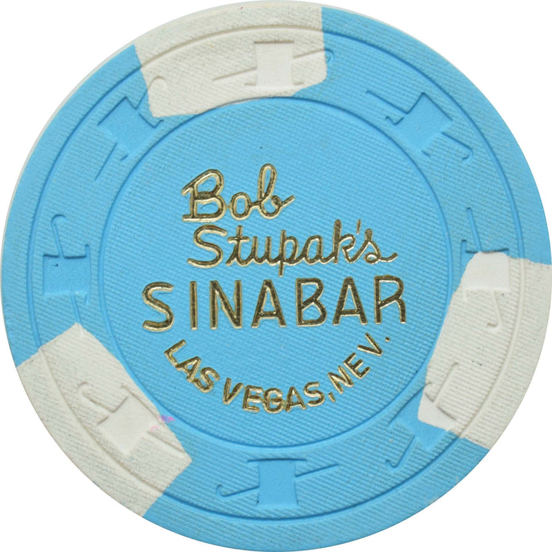 Bob Stupak's Sinabar Casino Las Vegas Nevada $1 Chip 1974