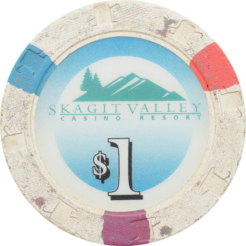 Skagit Valley Casino Bow WA $1 Chip