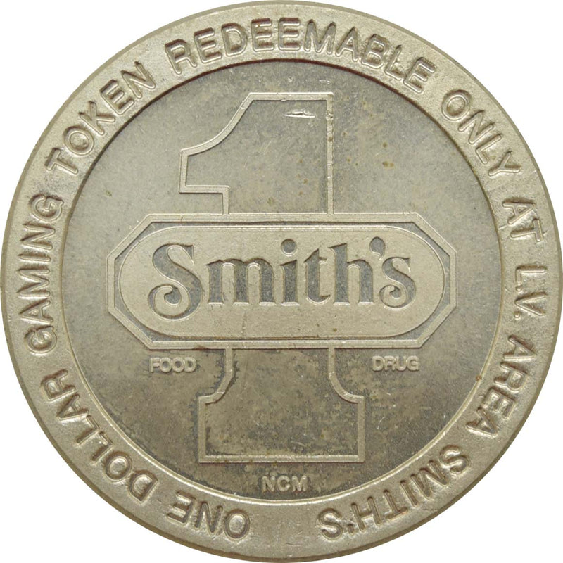 Smith's Food Casino Las Vegas Nevada $1 Token 1990