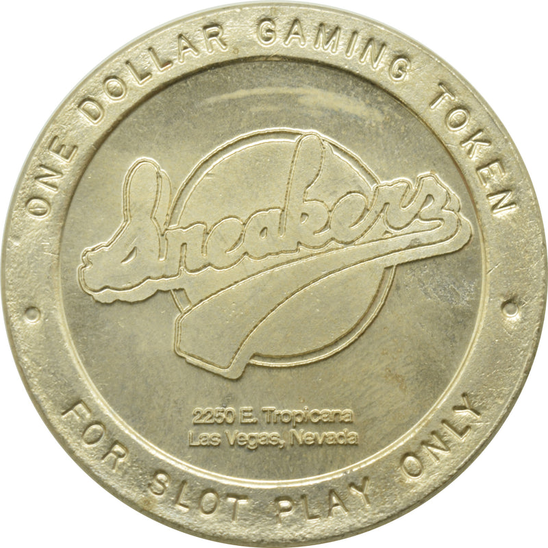 Sneakers Casino Las Vegas Nevada $1 Token 1994