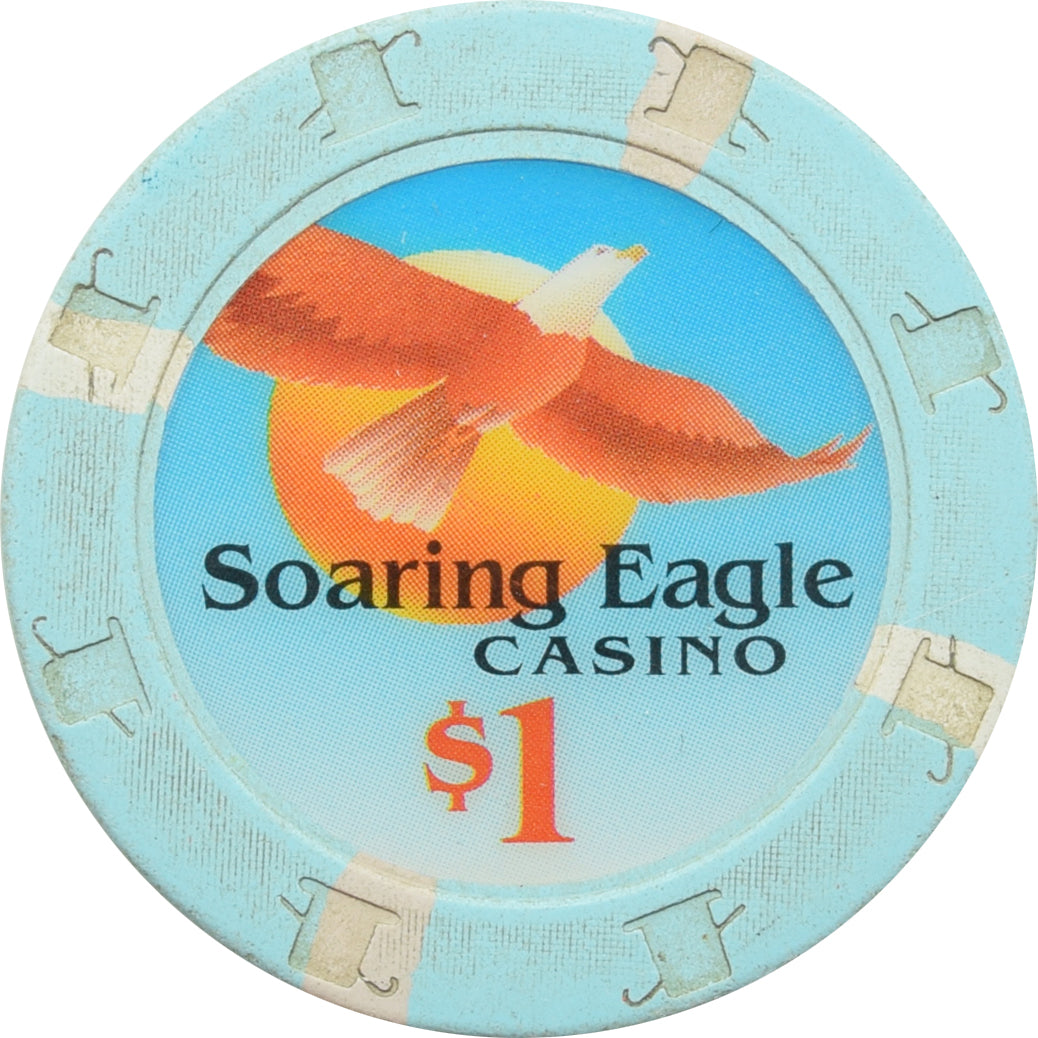 Soaring Eagle Casino Mt. Pleasant Michigan $1 Chip