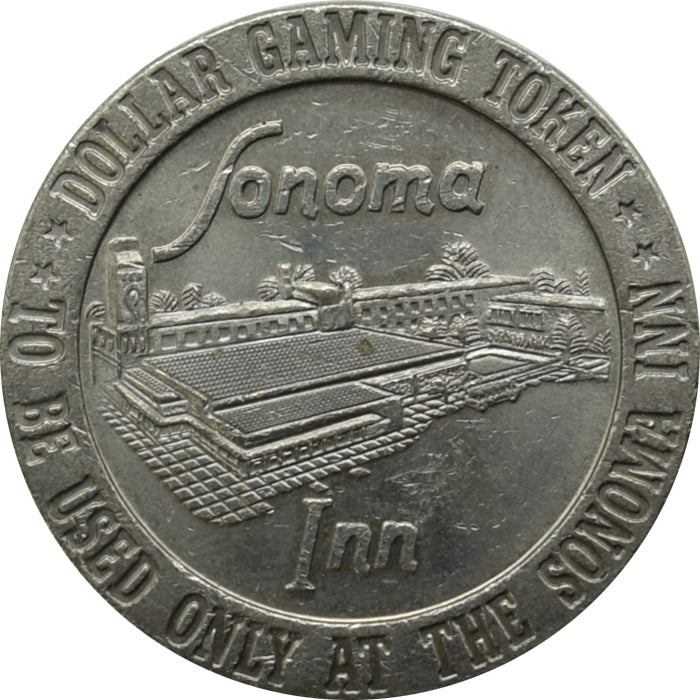 Sonoma Inn Casino Winnemucca NV $1 Token 1966