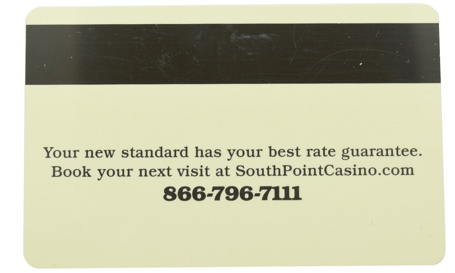 South Point Casino Las Vegas Nevada Blue Insert Hotel Room Key