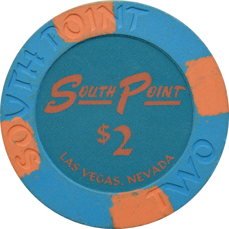 South Point Casino Las Vegas Nevada $2 Chip 2019