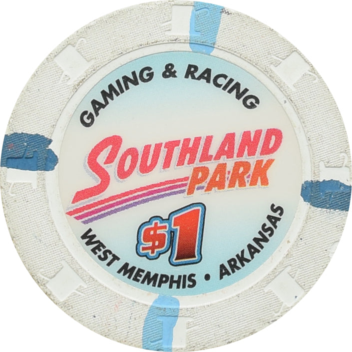 Southland Park Casino West Memphis AR $1 Chip