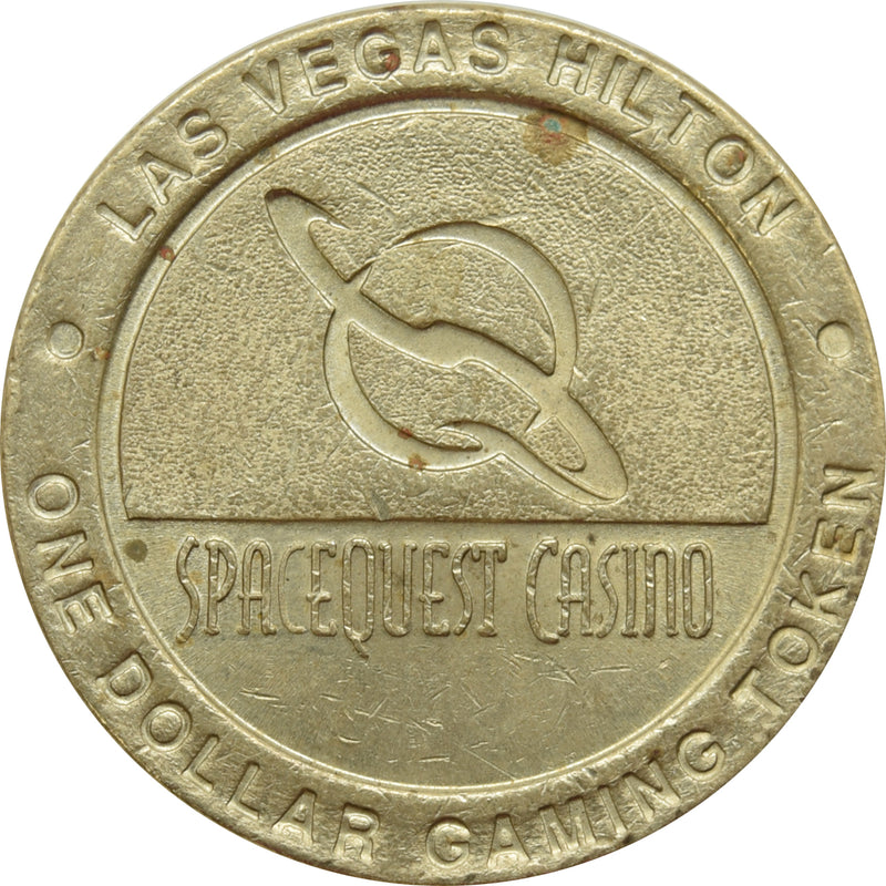 Las Vegas Hilton Casino Spacequest $1 Token