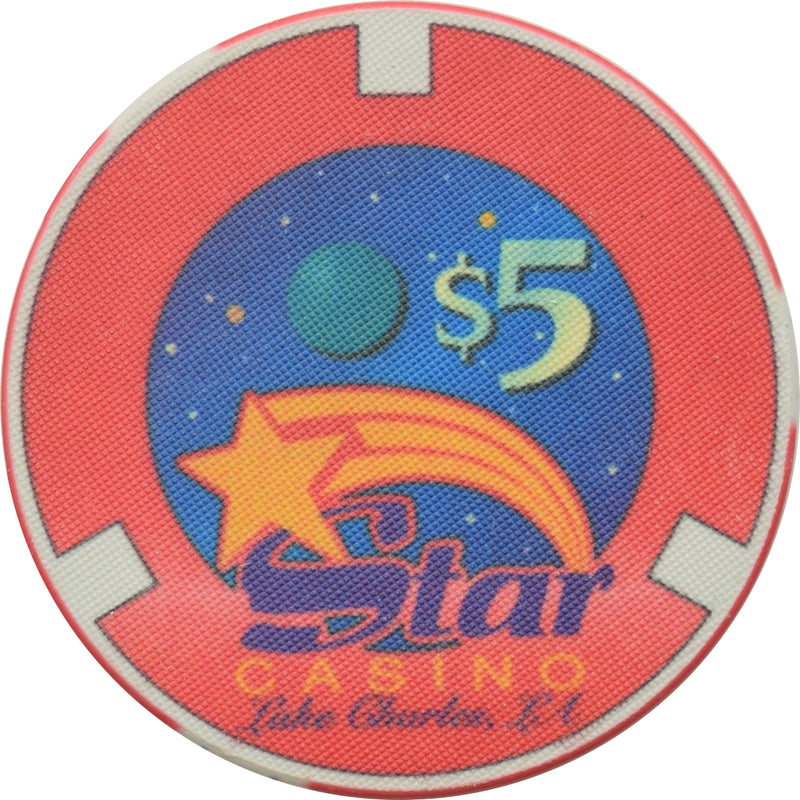 Star Casino Lake Charles Louisiana $5 Chip