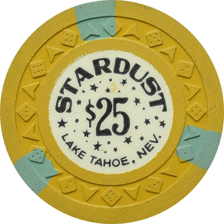 Stardust Casino Lake Tahoe Nevada $25 Chip 1957