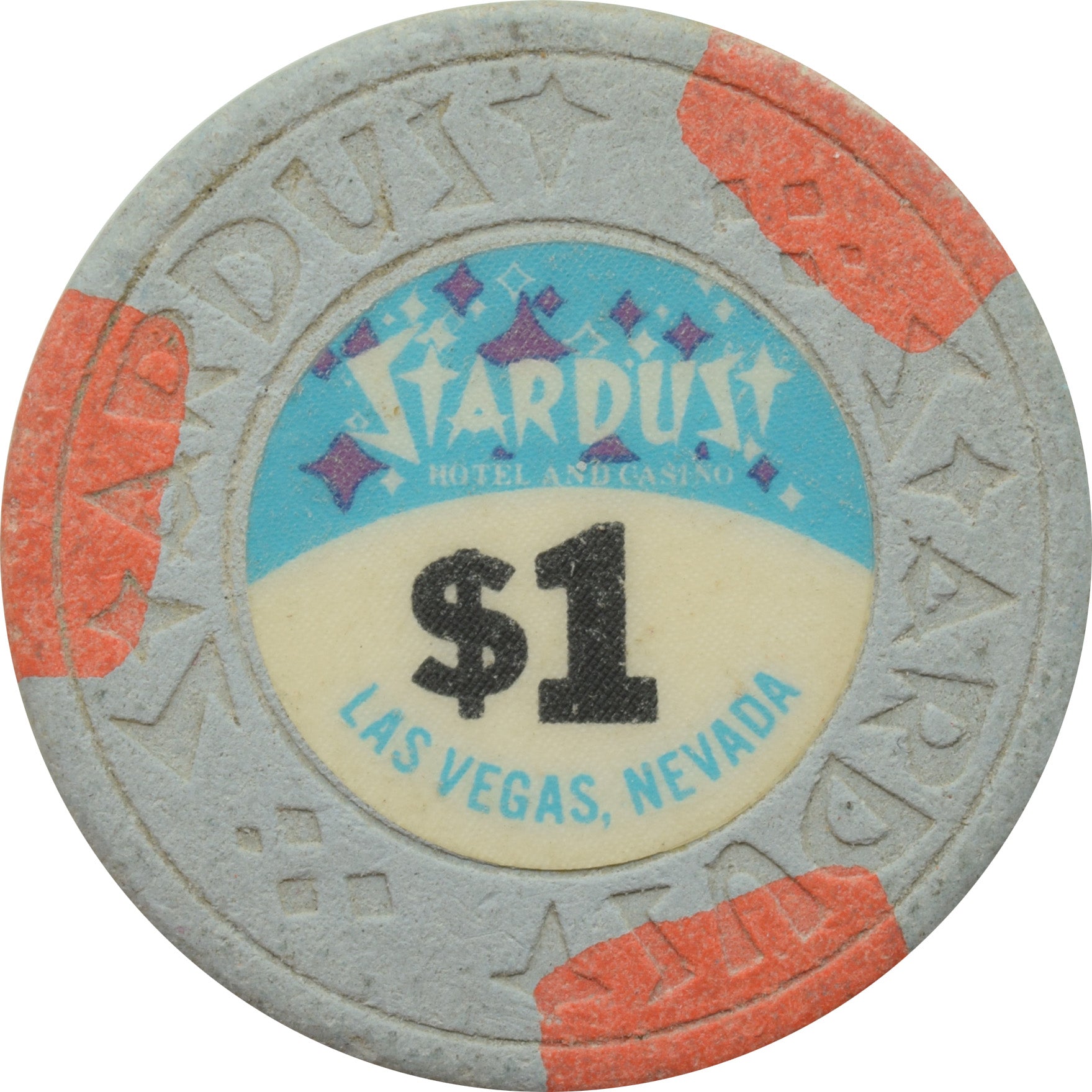 Stardust Casino Las Vegas Nevada $1 Chip 1980