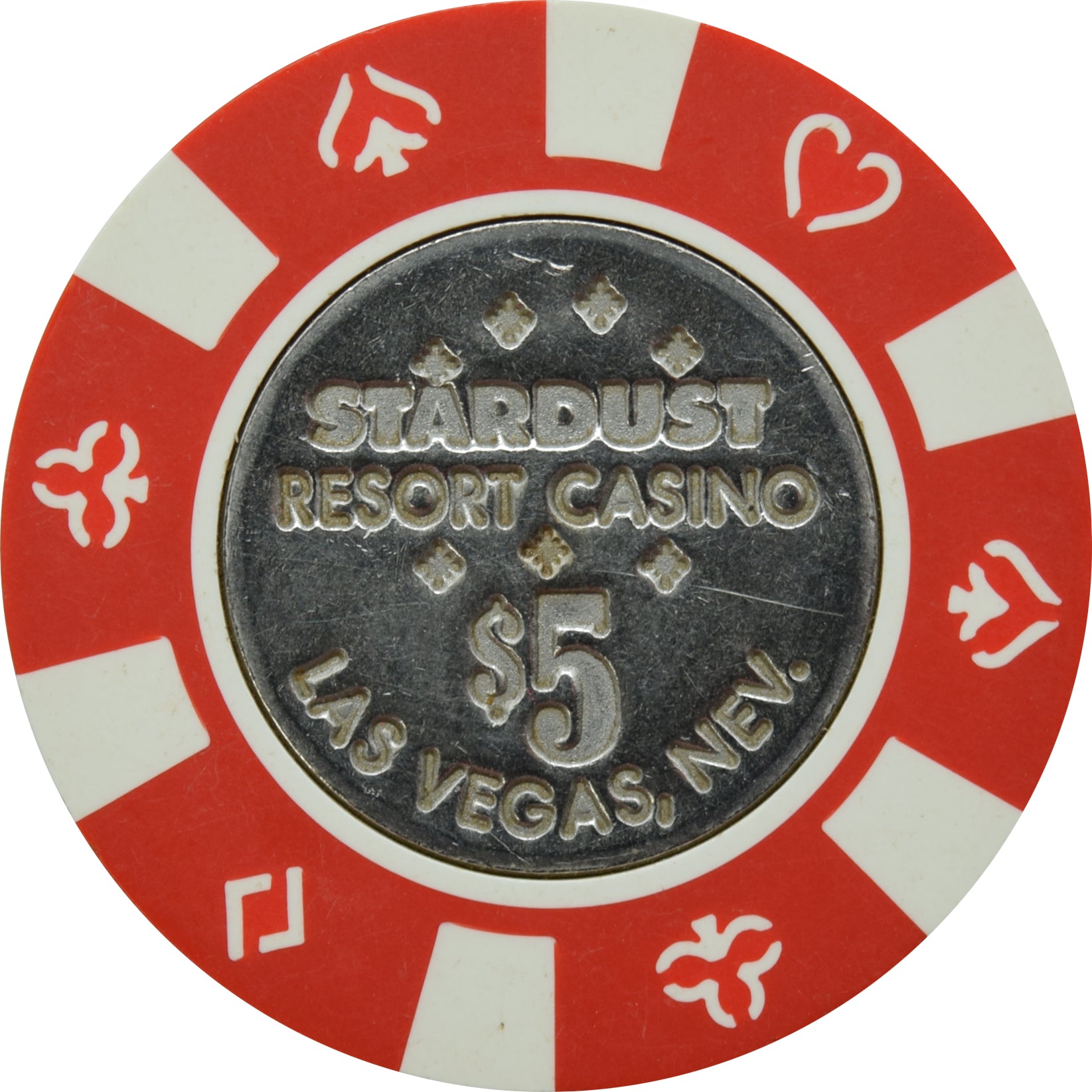 Stardust Casino Las Vegas Nevada $5 Chip 2002