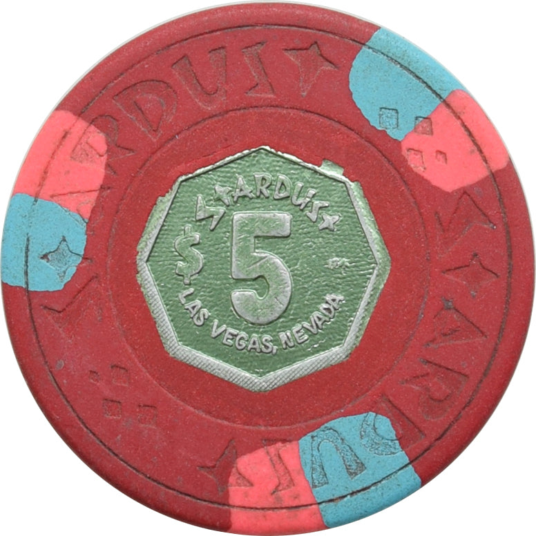 Stardust Casino Las Vegas Nevada $5 Chip 1974