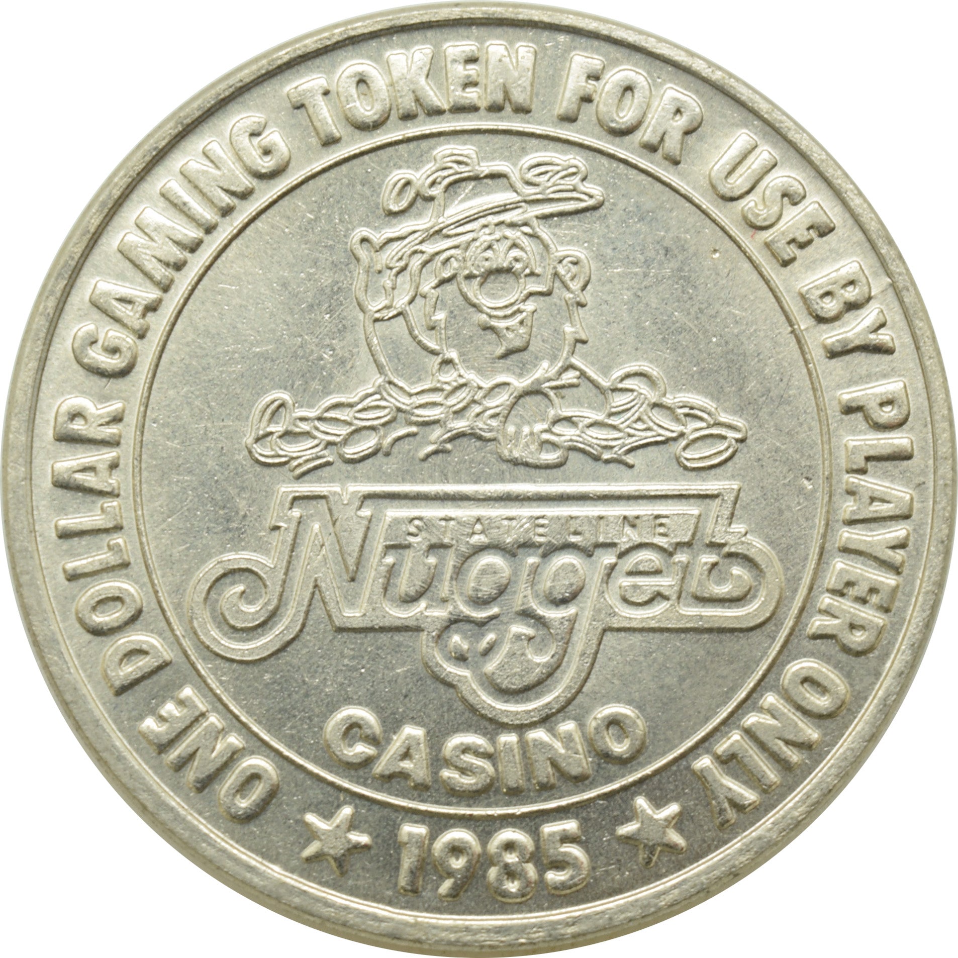 Verdi Nugget Casino Verdi Nevada $1 Token 1985