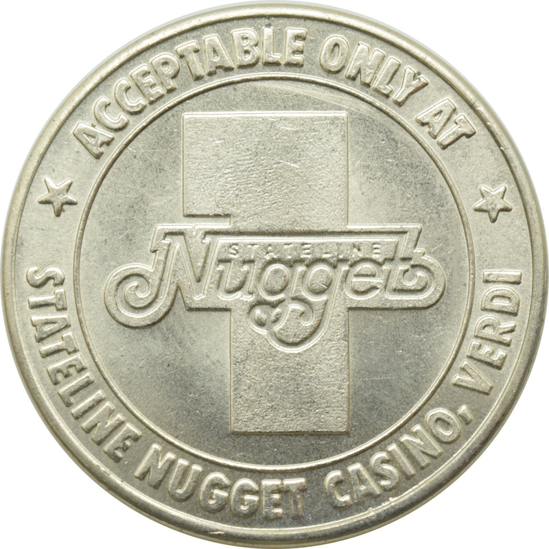 Verdi Nugget Casino Verdi Nevada $1 Token 1985