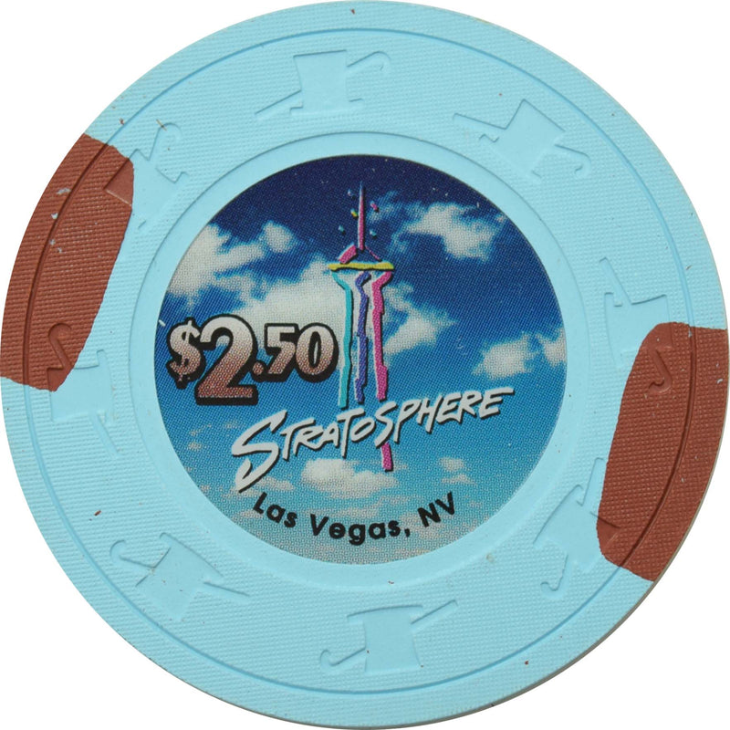 Stratosphere Casino Las Vegas Nevada $2.50 Chip 2008