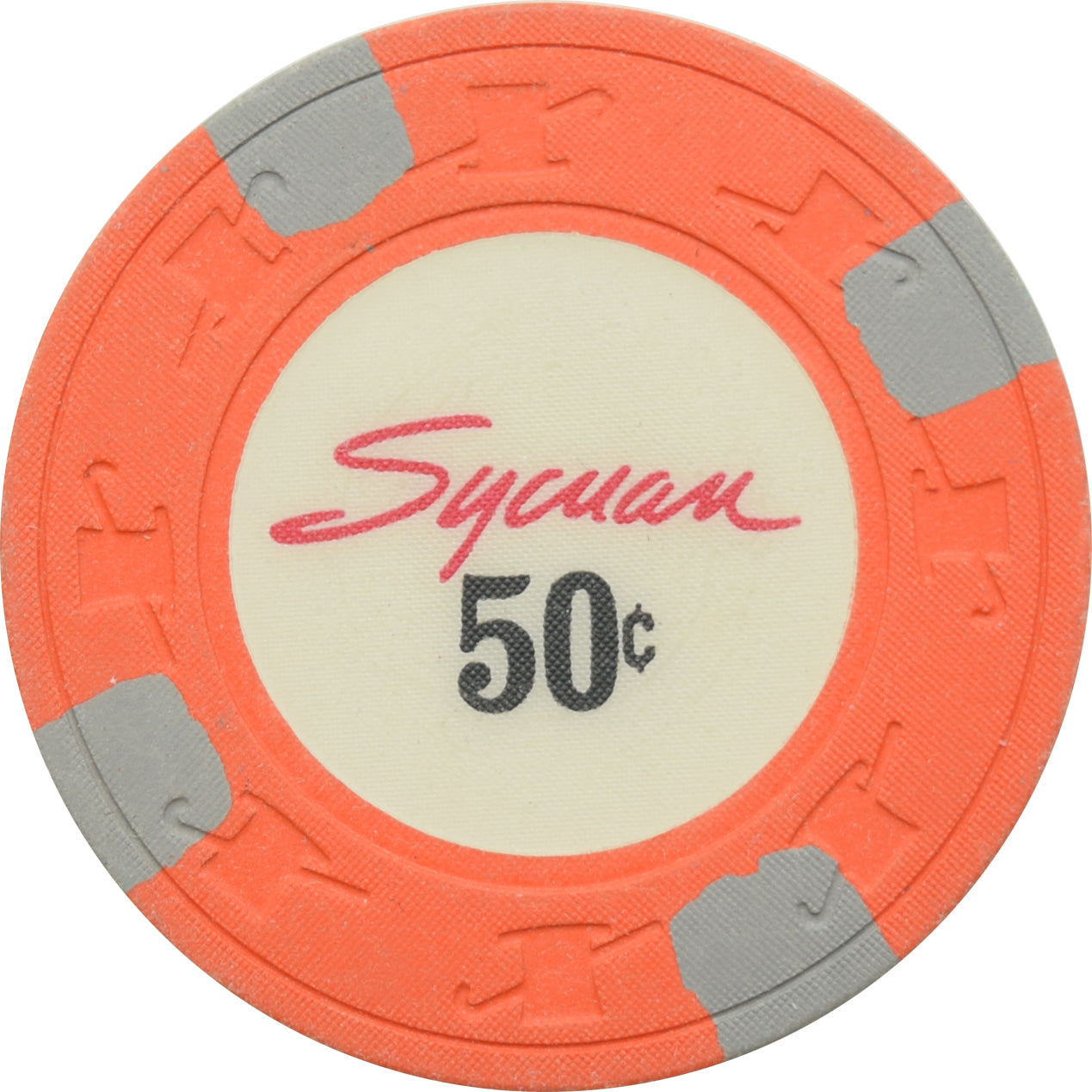 Sycuan Casino El Cajon CA 50 Cent Chip