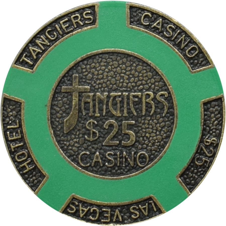 Tangiers Casino Brass Poker Chip