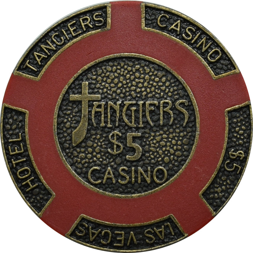 Tangiers Casino Brass Poker Chip