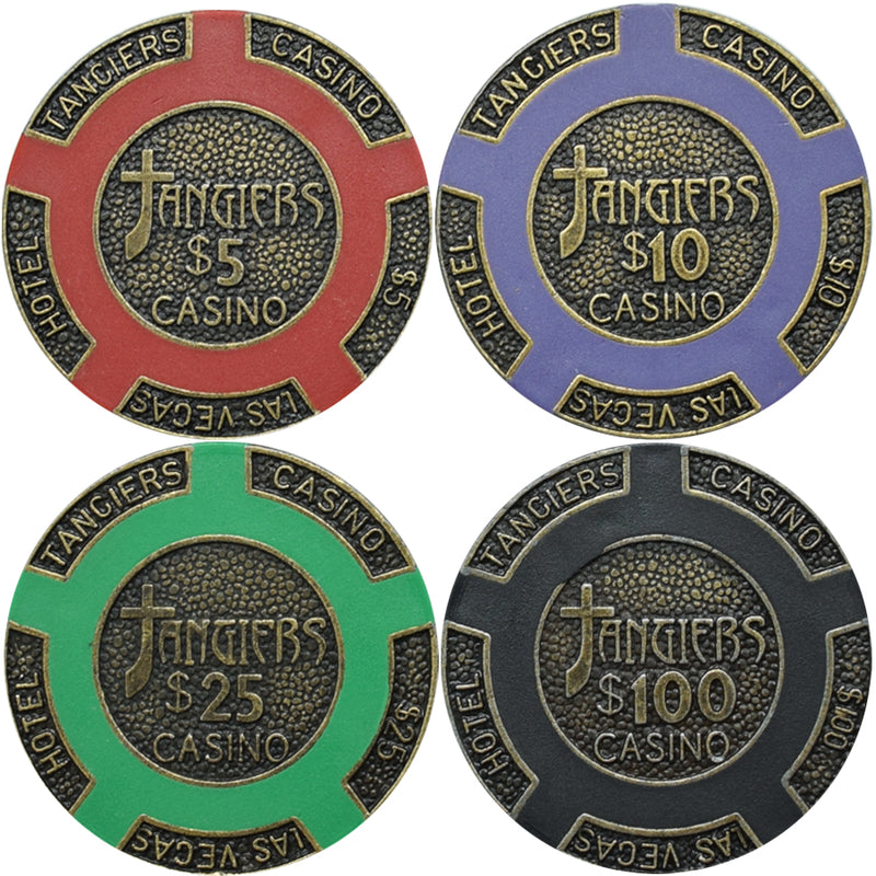 Tangiers Casino Brass Poker Chip