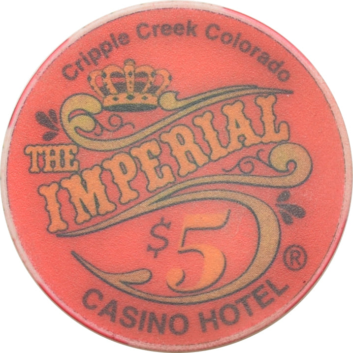 Imperial Casino Cripple Creek CO $5 Chip