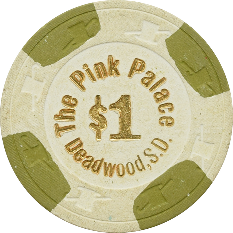 Pink Palace Casino Deadwood South Dakota $1 Chip