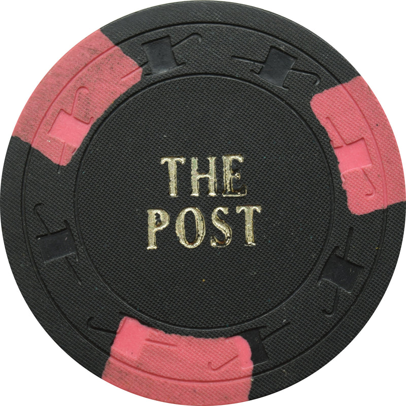 The Post San Jose California Card Room $5 Chip