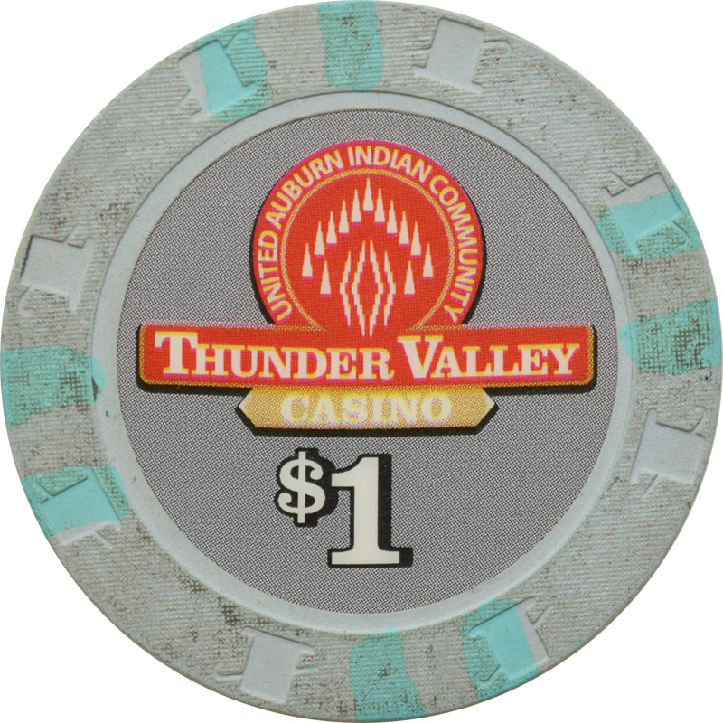 Thunder Valley Casino Lincoln California $1 Chip