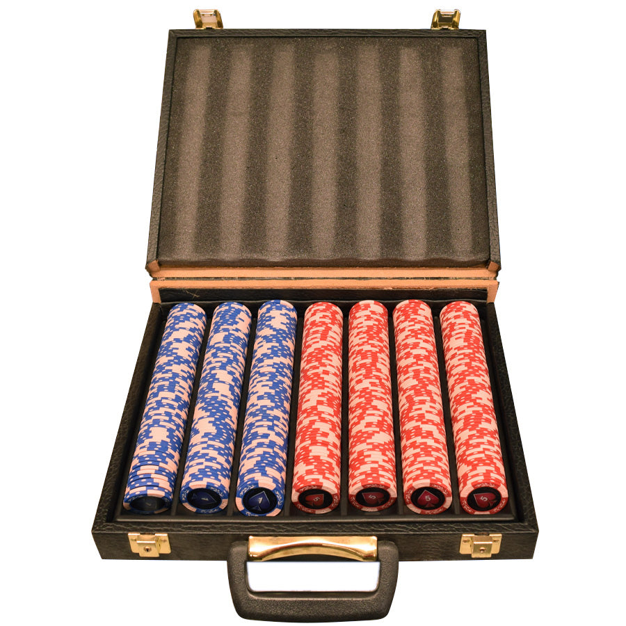 980 Tournament NCV Rental Chip Set - Craps, Blackjack & Poker