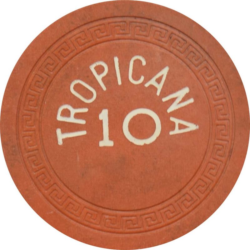 Tropicana Casino Havana Cuba Roulette 10 Orange Chip