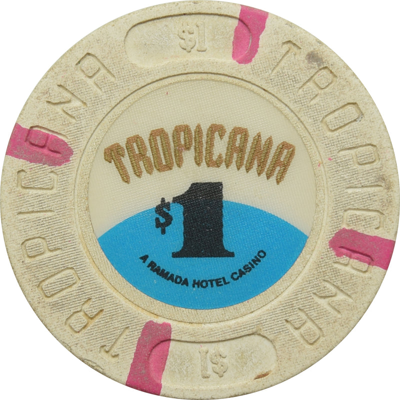 Tropicana Casino Atlantic City New Jersey $1 Chip