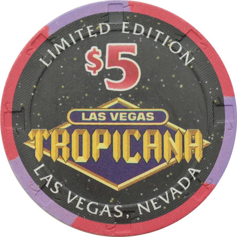 Tropicana Casino Las Vegas Nevada $5 Zodiac Series - Gemini Chip 1998