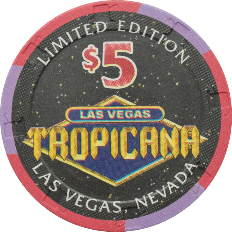 Tropicana Casino Las Vegas Nevada $5 Zodiac Series - Libra Chip 1998