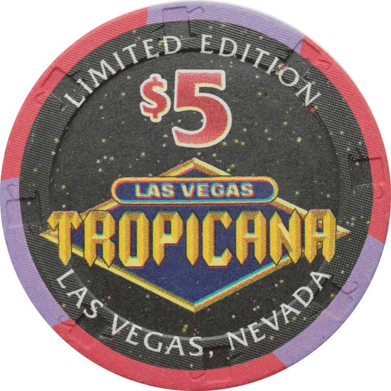 Tropicana Casino Las Vegas Nevada $5 Zodiac Series - Pisces Chip 1998