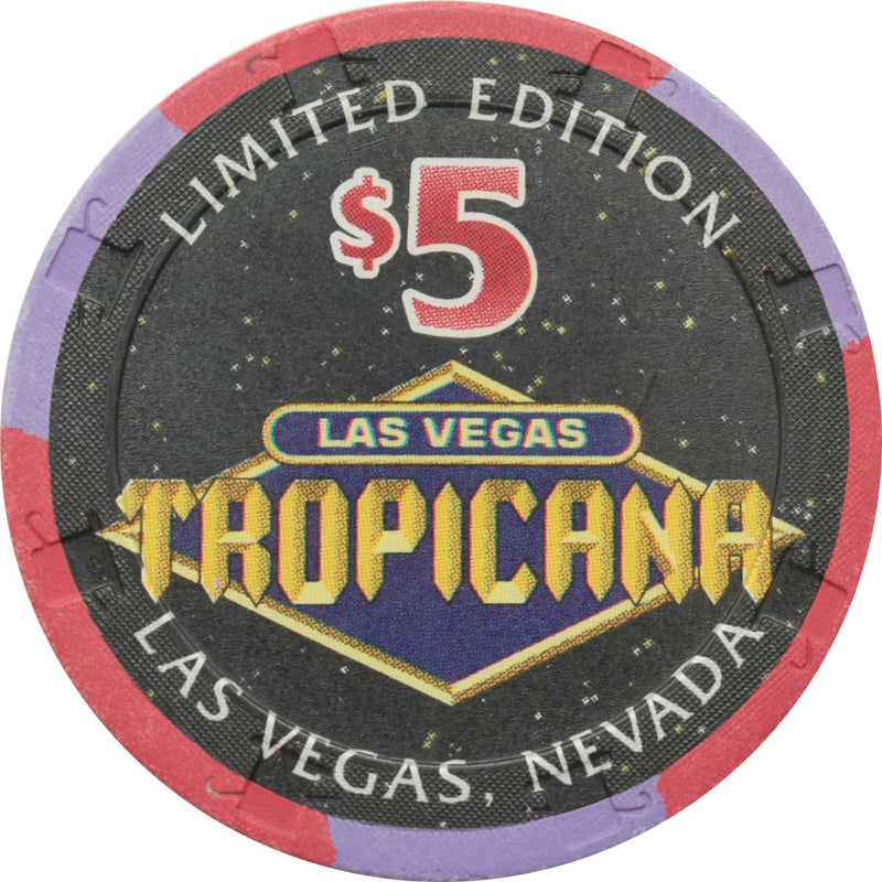 Tropicana Casino Las Vegas Nevada $5 Zodiac Series - Sagittarius Chip 1998