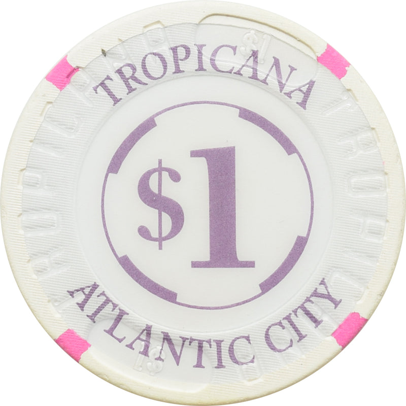 Tropicana Casino Atlantic City NJ $1 Chip