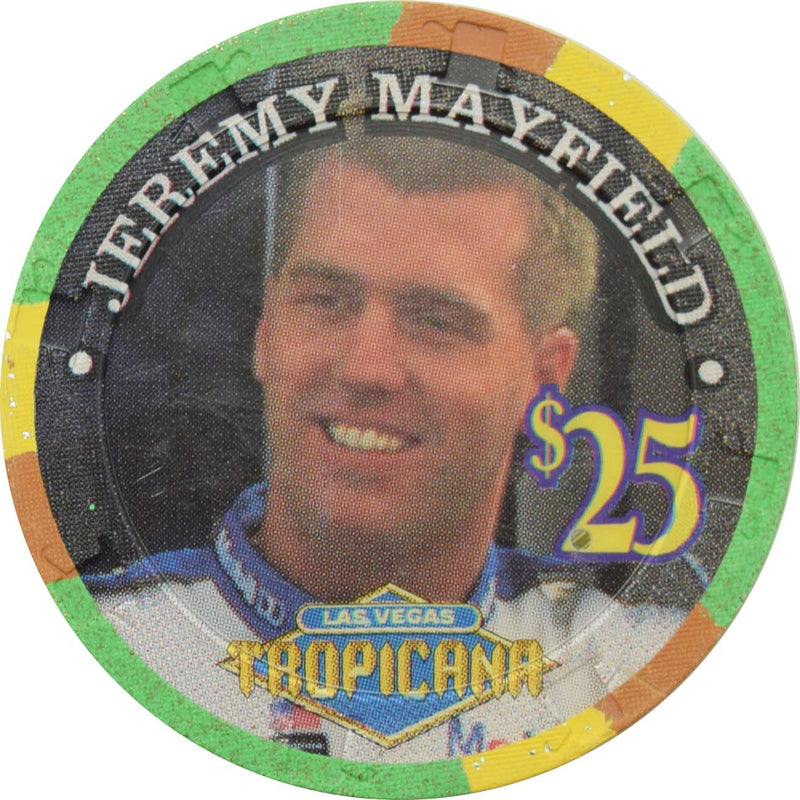 Tropicana Casino Las Vegas Nevada $25 Jeremy Mayfield Chip 1999