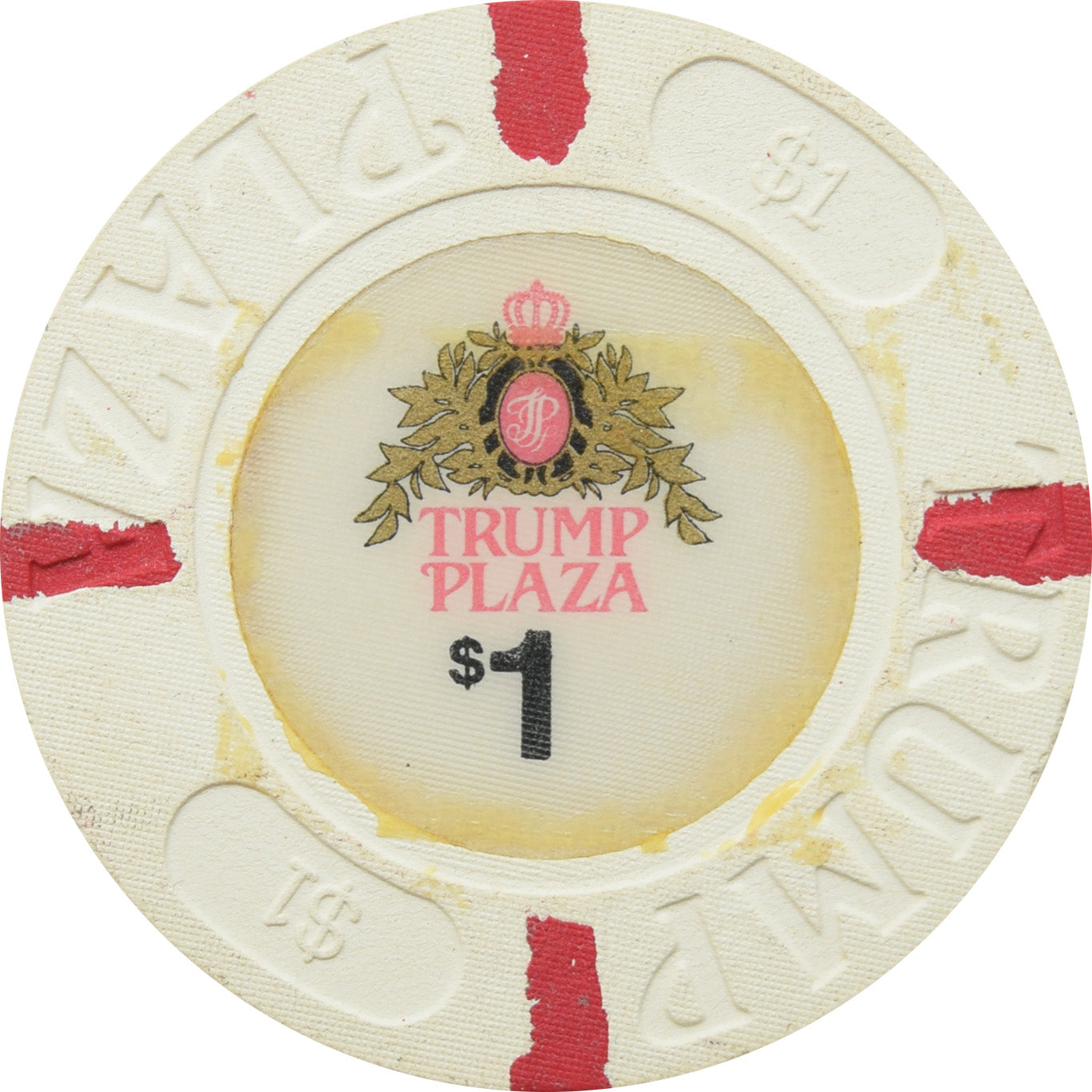 Trump Plaza Casino Atlantic City NJ $1 Chip #2