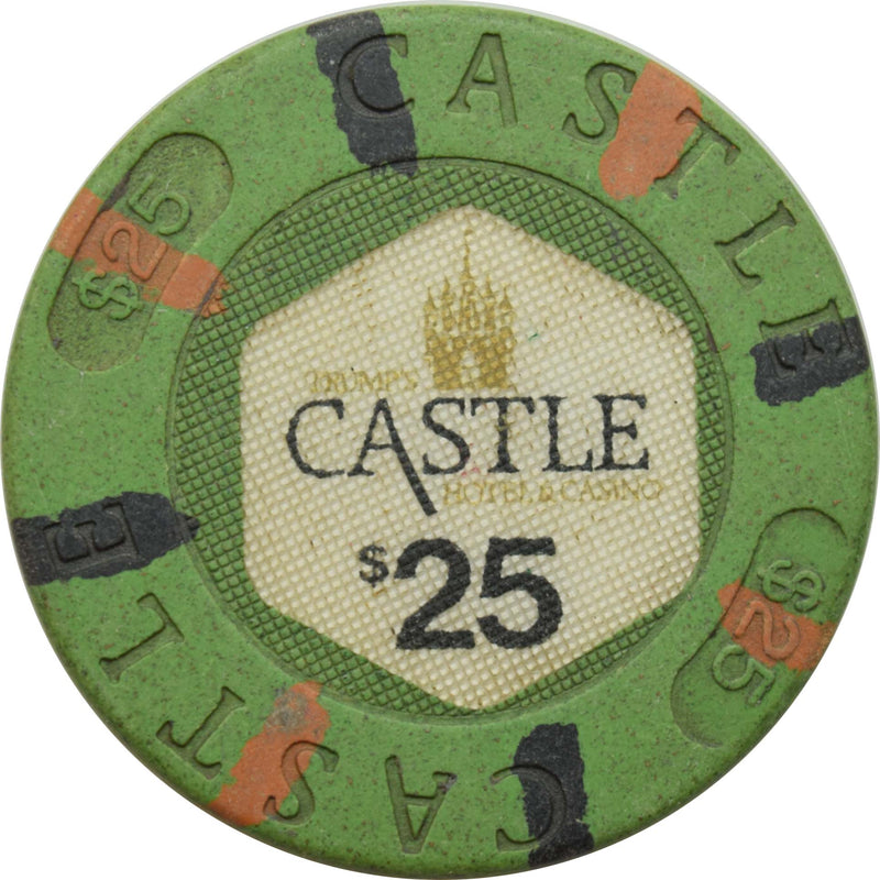 Trump's Castle Casino $25 Chip Atlantic City New Jersey