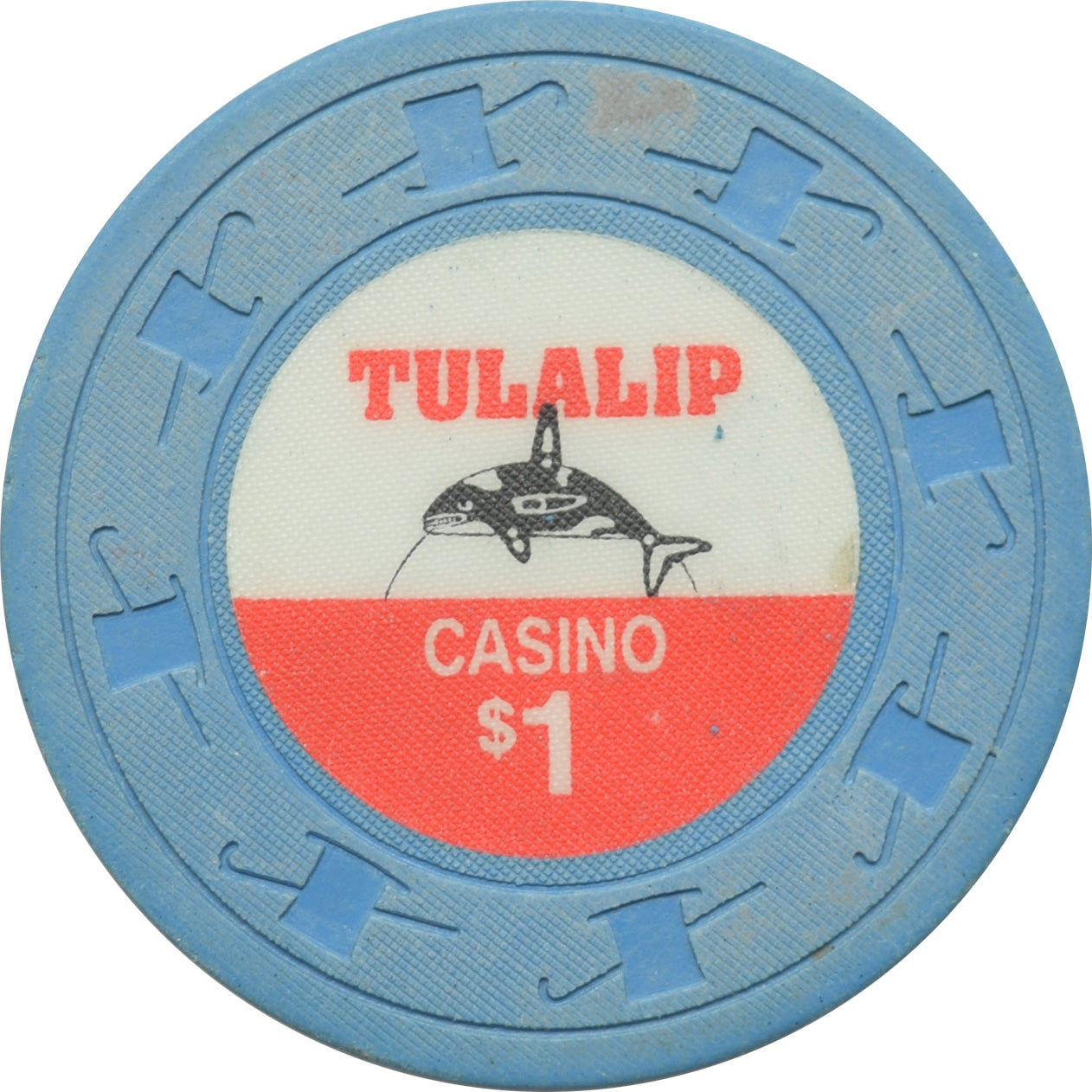 Tulalip Casino Marysville WA $1 Chip