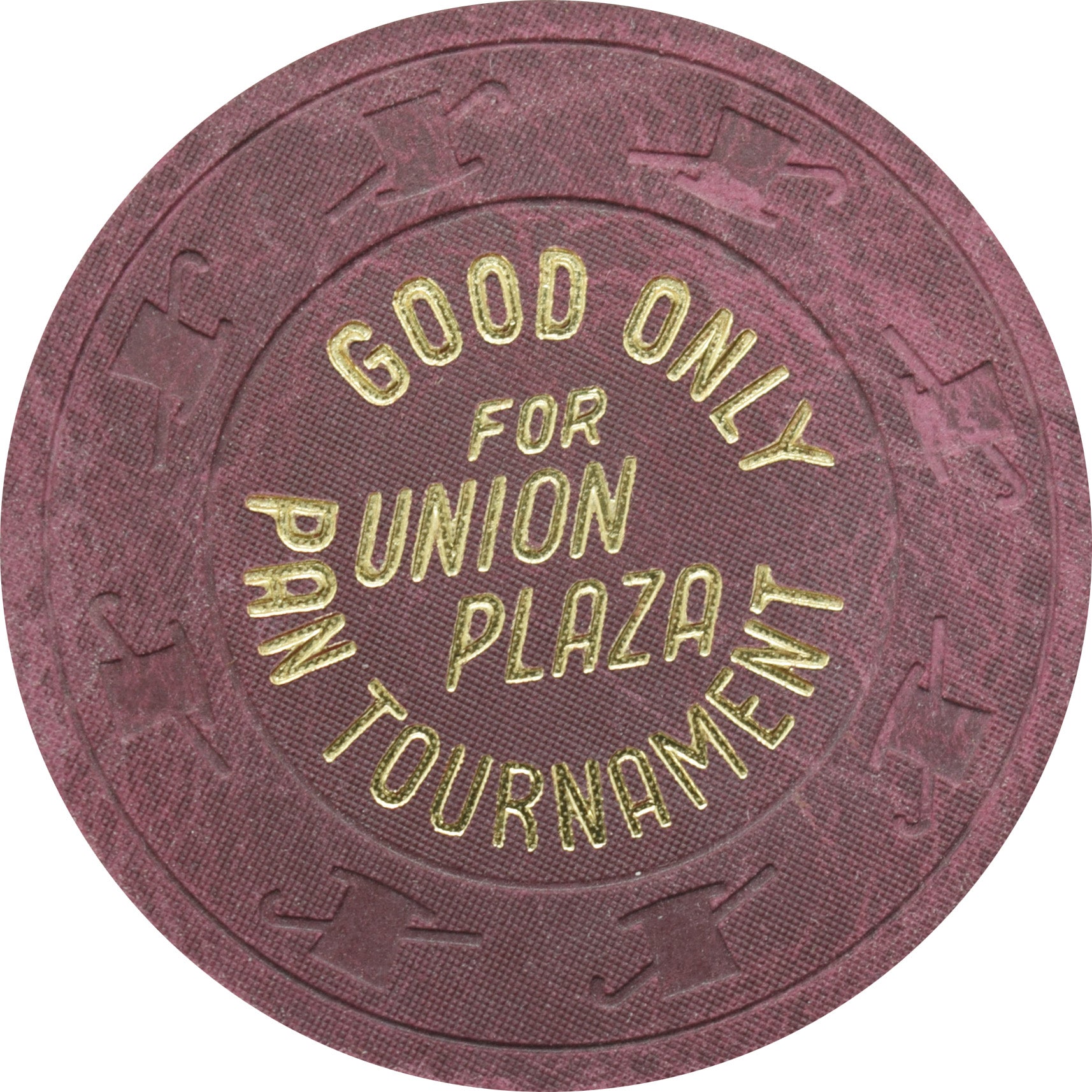 Union Plaza Casino Las Vegas Nevada $80 NCV Chip 1980s