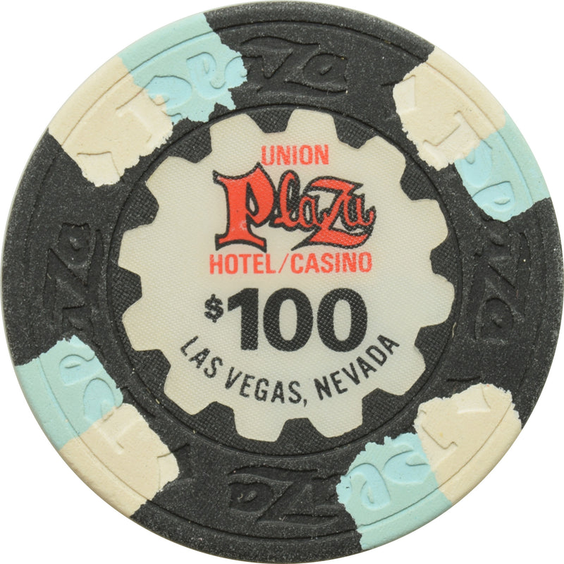 Union Plaza Casino Las Vegas Nevada $100 Chip 1980s