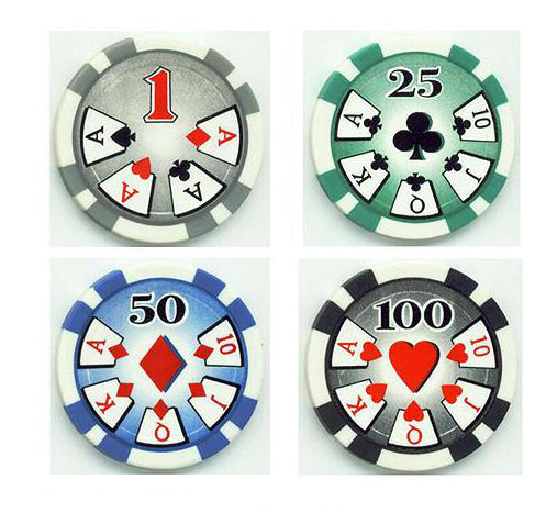 Royal Flush Chip 11.5 grams Set of 25 Chips