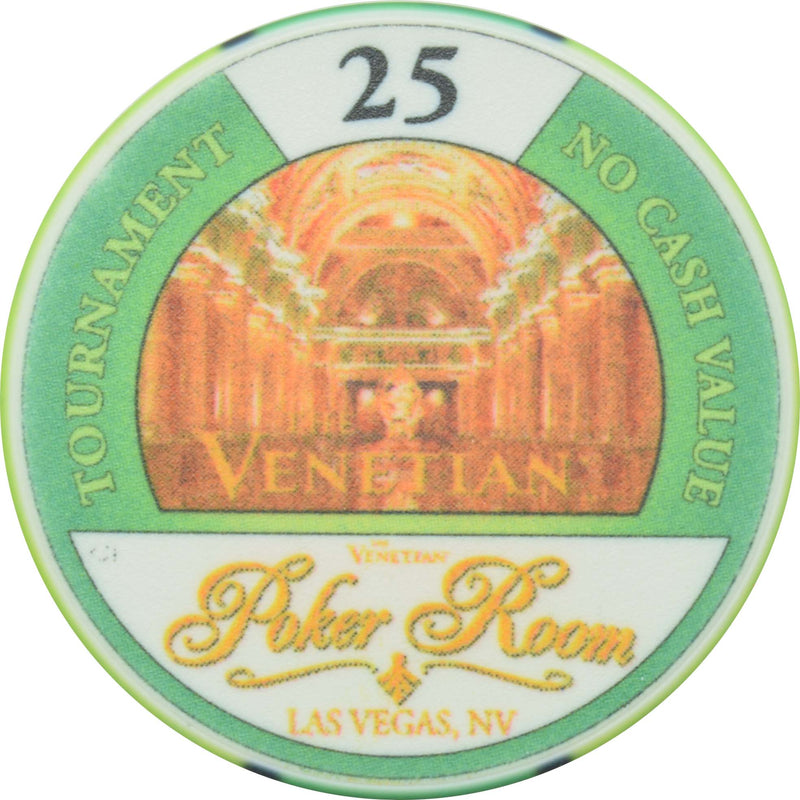 The Venetian Casino Las Vegas Nevada $25 Poker Room NCV Chip 2006