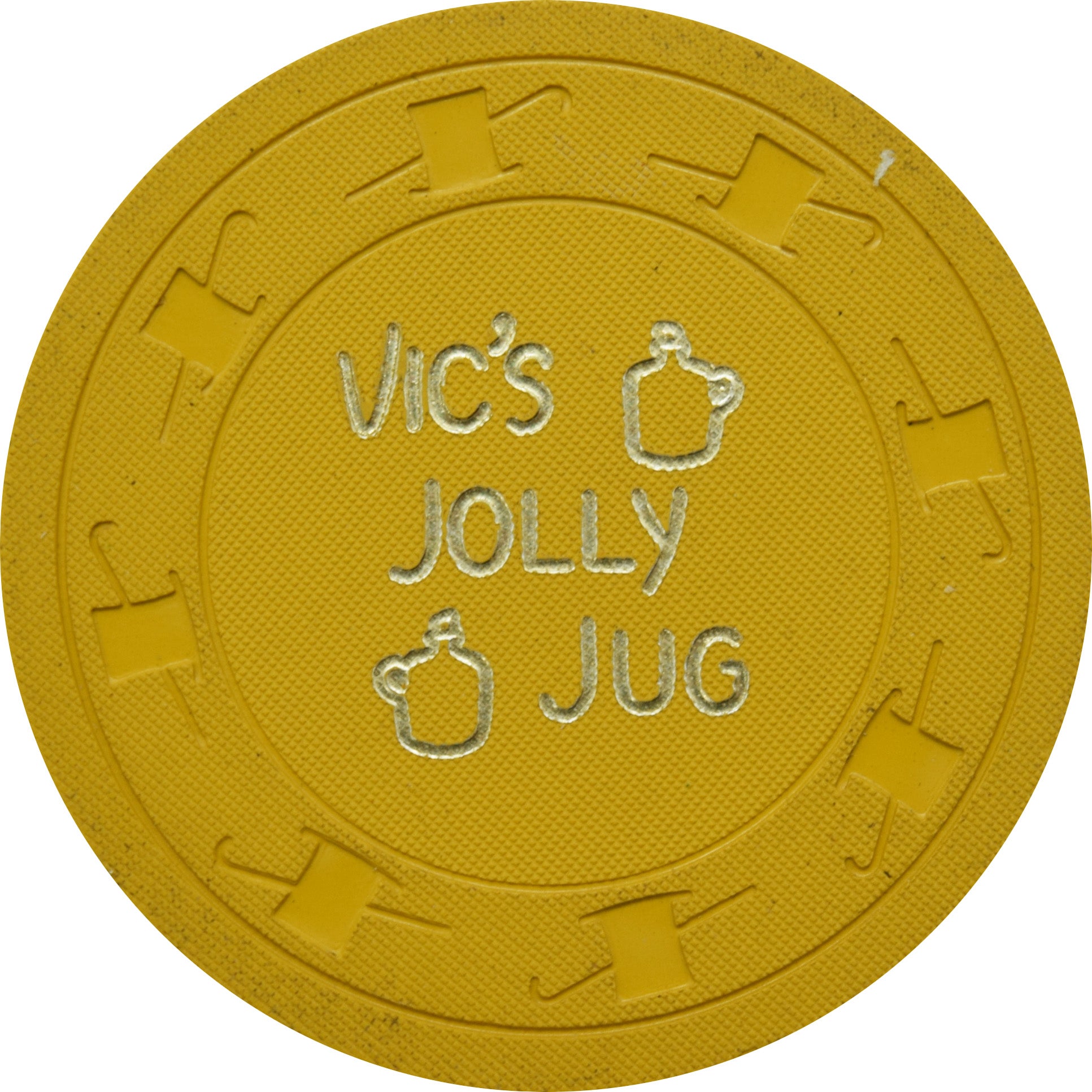 Vic's Jolly Jug Casino Henderson Nevada 10 Cent Chip 1965