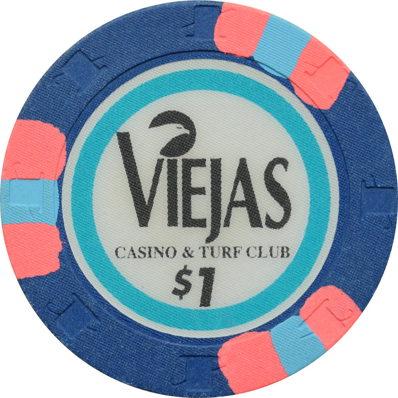 Viejas Casino Alpine California $1 Chip