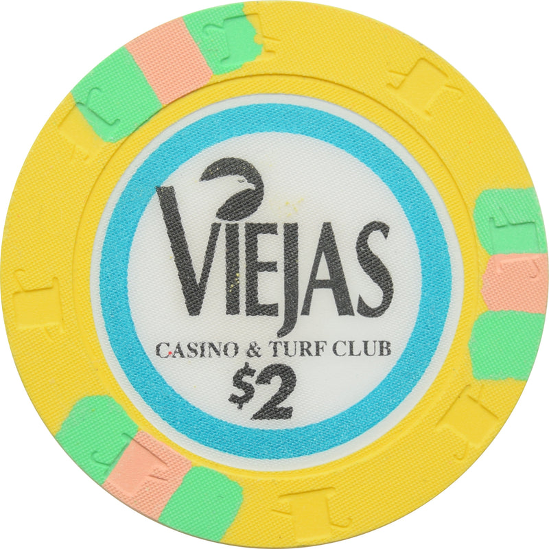 Viejas Casino Alpine California $2 Chip